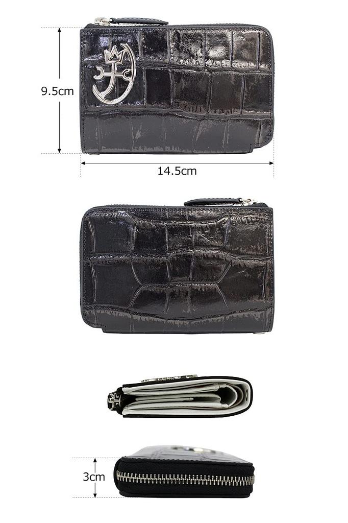 CASTELBAJAC Long Wallet CB Gypsum Accessory White