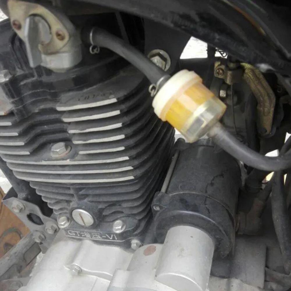 10pc/lot 6mm Fuel Filter Universal Motorcycle Gas Inline Fuel Filter With Magnet For Motorbike Moped Scooter Dirt Bike ATV Quad Fuel Filters5