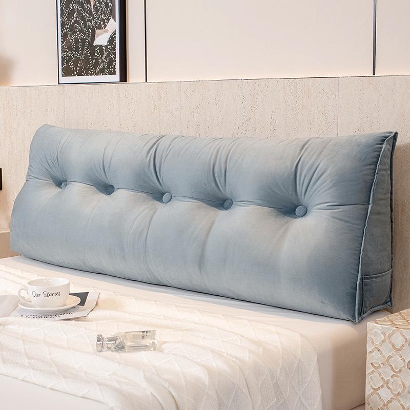 Triangle Backrest Cushion for Bed or Sofa - Removable Washable Warm Tatami Style 1m 1005020cm 3890₽