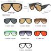 Fashion Big Frame Pilot Sunglasses Women Oversized Stylish Summer Driving Shades UV Protection