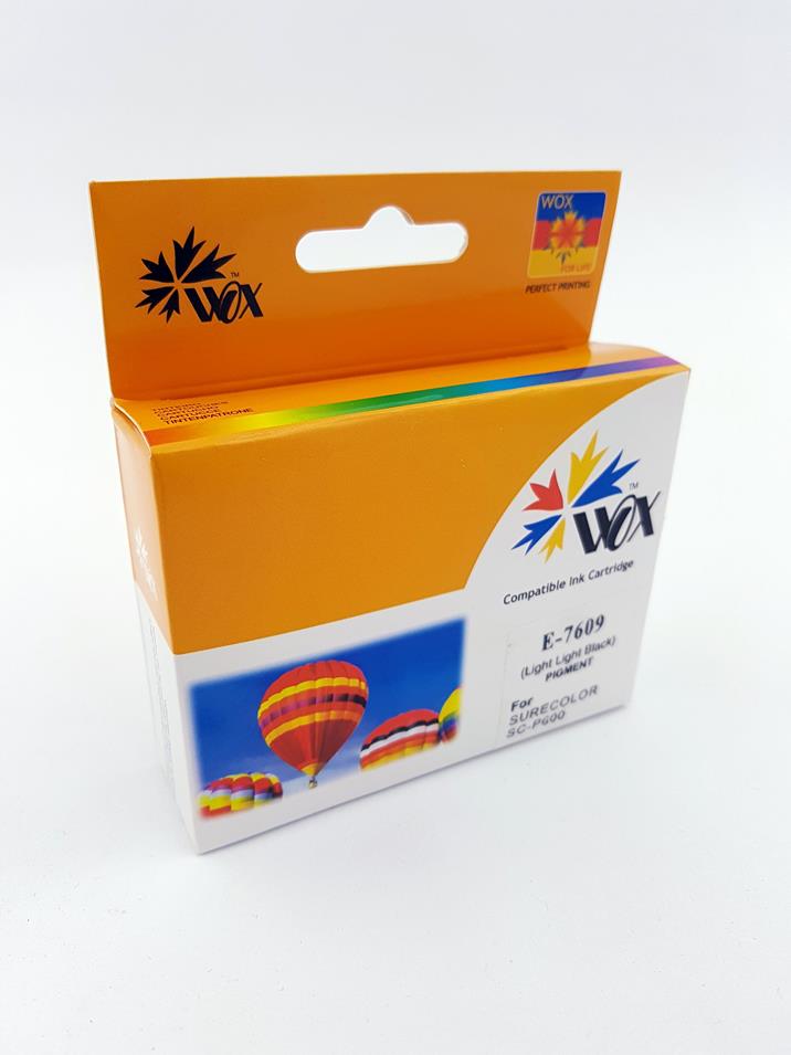 Wox Light Light Black Epson T7609 Ink Cartridge Replacement C13T76094010