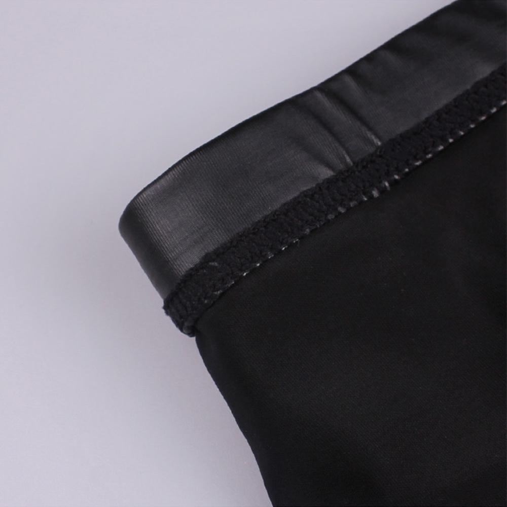 Wetlook Faux Men Boxer Briefs Black Boxer Briefs Erotica