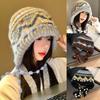 Warm Knitted Cap Thickened Beanie Hats Cute Winter Hat Winter
