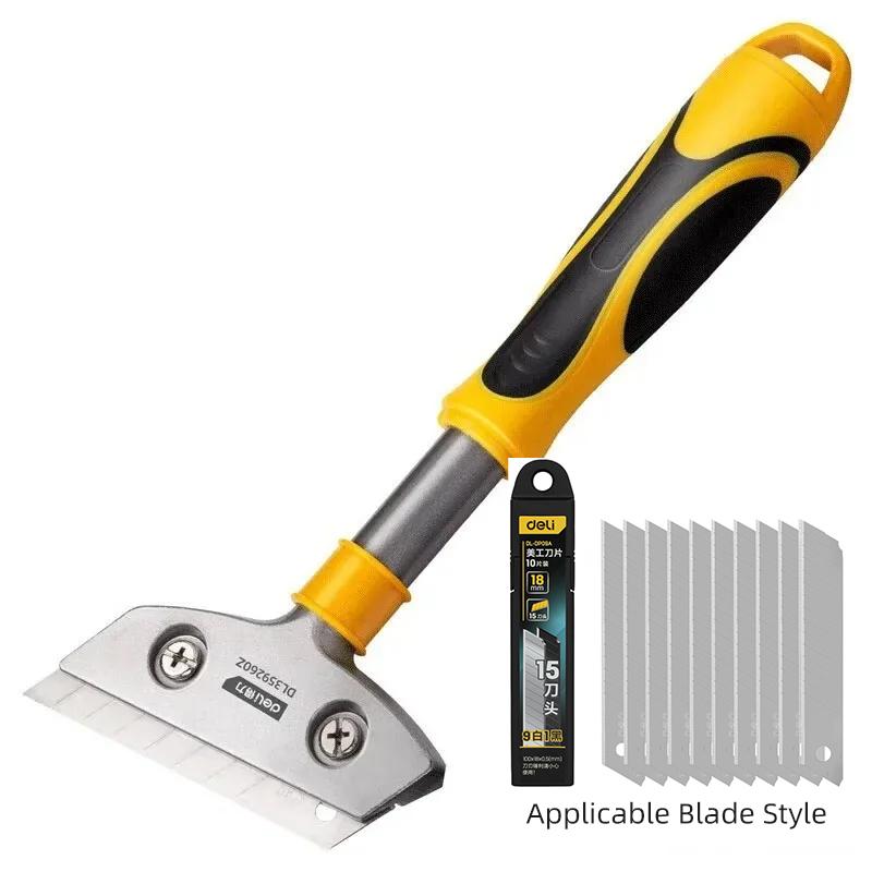 Mehrere Stile Metall Malmesser Multifunktionale Haushalts Handwerkzeuge Reinigungsmesser Glas Boden Wand Sauber Schaber Klingen