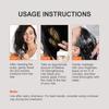 PURC Masque capillaire à l'huile de Batana Renforcement des racines des cheveux Lissage Nourrissant Réparation Frisottis abîmés Traitement des cheveux Soins capillaires