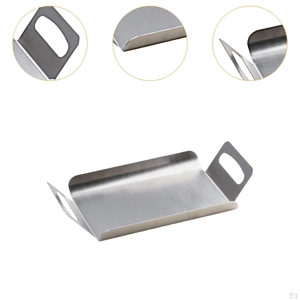 Rectangular Tray for Snacks And Fruits with Handle Kitchen Party Use