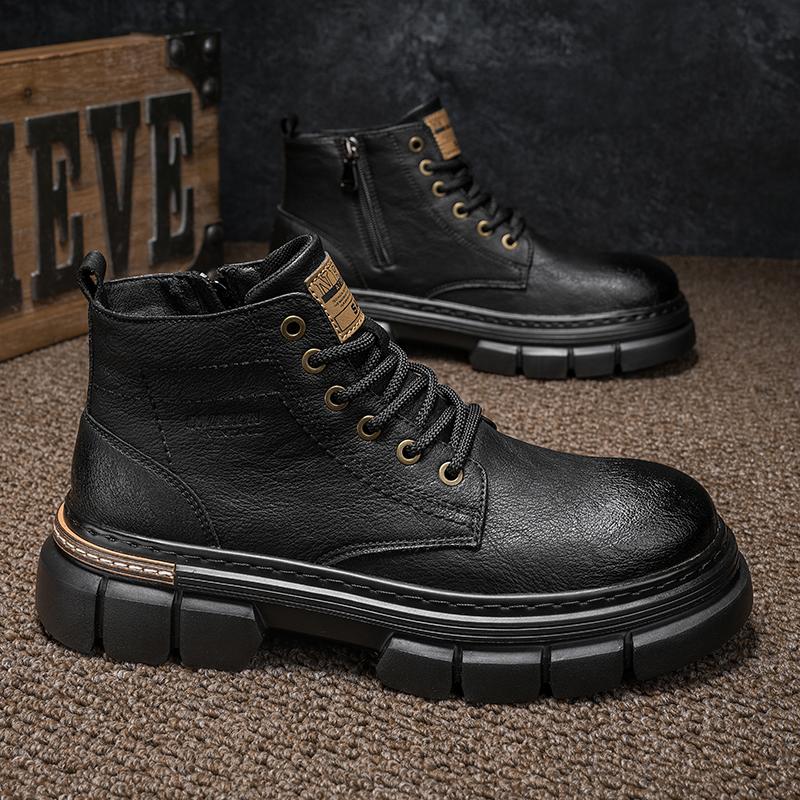 

Модная кожаная обувь Повседневная деловая обувь для мужчин Модная обувь для платья Tenis De Hombre Мокасины Мокасины Tenis Caballero Дизайнерские кроссовки 44 чёрный