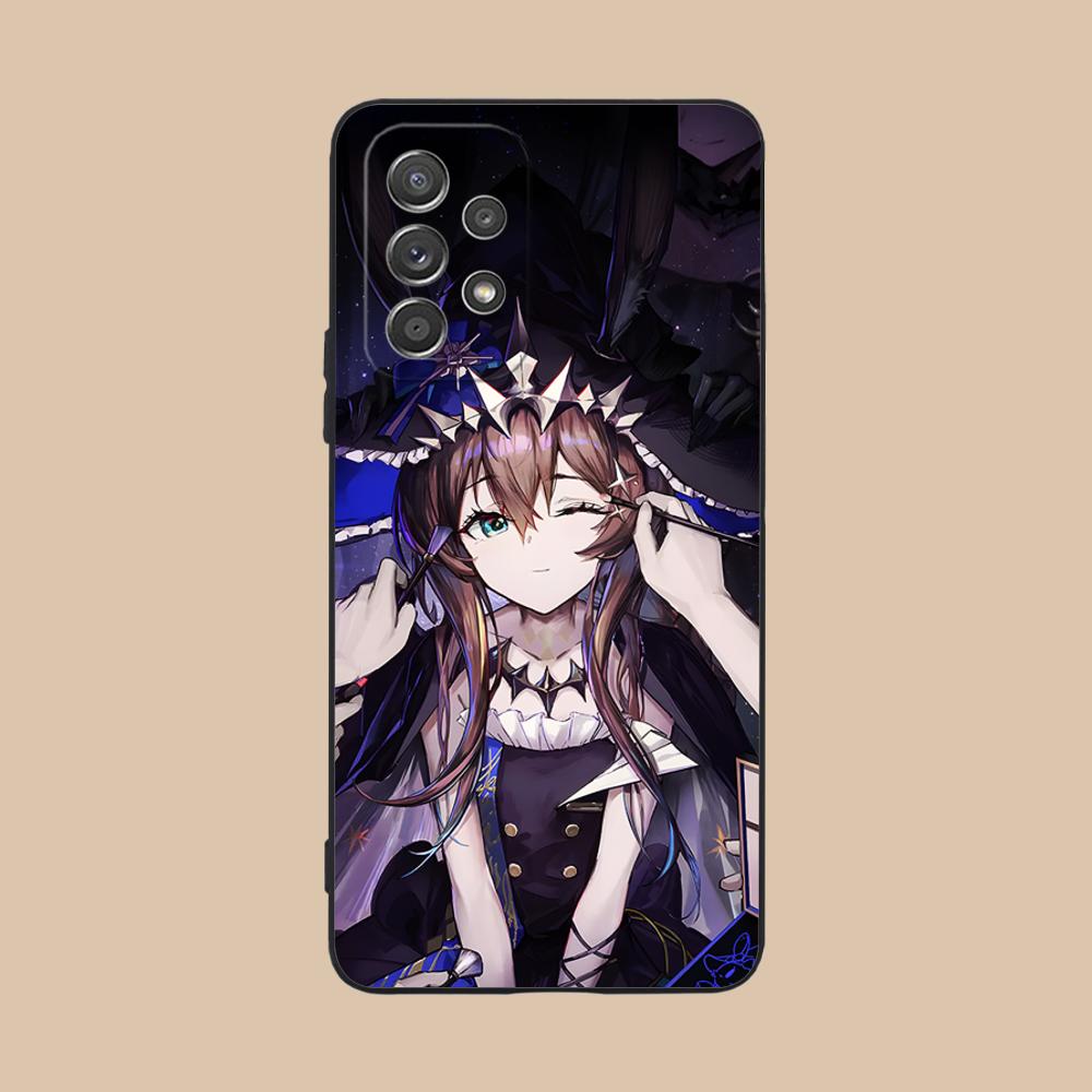 Arknights Amiya Mobile Phone Case for Samsung Galaxy M55 54 42 35 34 33 32 23 22 15 14 13 12 F55 5G Colour Protective Pretty