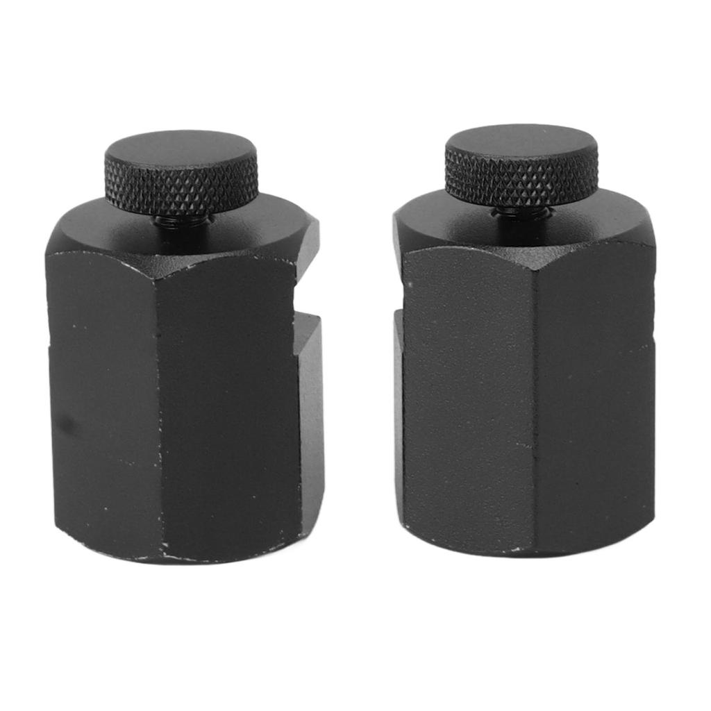 2PCS Stair Guages Knobs Aluminium Alloy Stair Stringer Layout Tool for Framing Square Carpentry