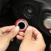 For 18-23 Jeep Wrangler JL Carbon Fiber Engine Start/Stop Button Trim Cover Ring