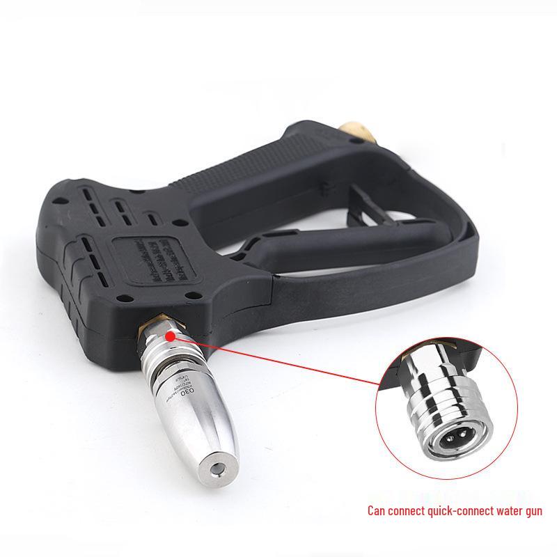 Stainless Steel High-Pressure Rotating Water Gun Nozzle with 250kg Ceramic Core