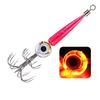 Fishing Lures Squid Hook with LED Light Squid Jig Lure Luminous Webfoot Octopus Artificial Bait Cuttlefish Sea Tackle