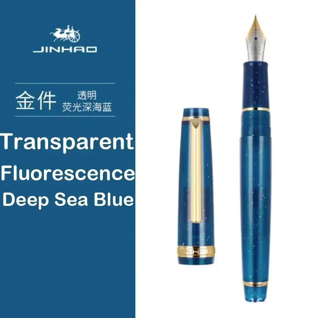 Jinhao 82 Fountain Pen New Color Acrylic Luxury Ink Pen EF/F/M/Bent Nib Business Office School Supplies Writing Pen Stationery