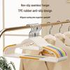 Rainbow Non-Slip Dual-Use Clothes Hanger - Wet & Dry Plastic Multifunctional Support