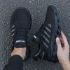 Men's Knit Running Shoes Lightweight Stylish Unique Hollow Out Sole for Shock Absorption Sneakers Breathable Breath Mens Shoes