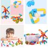 Wasserrohr Bausteine Kreatives Puzzle Montagespielzeug Für Jungen und Mädchen 2-3 Jahre
