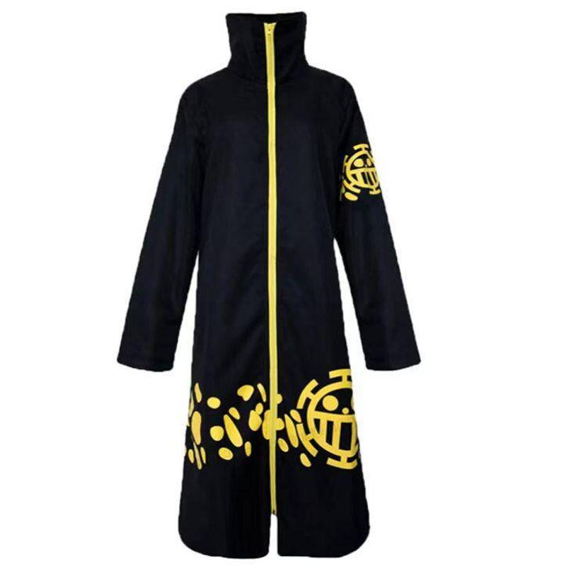 One Piece Trafalgar Law Cosplay Costume Trafalgar Law Cosplay Clothing Cross-Border Supply Factory Coat L