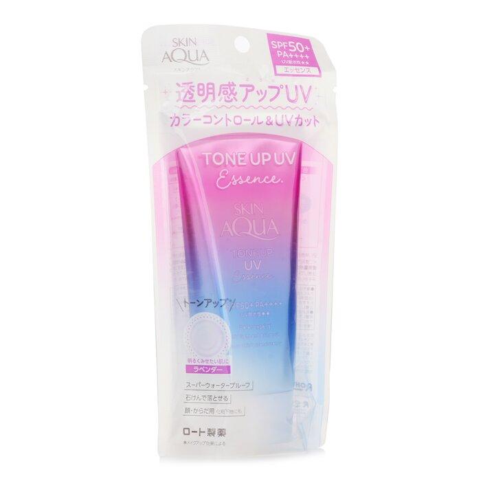 ROHTO Skin Aqua Tone-Up UV Essence - Lavender