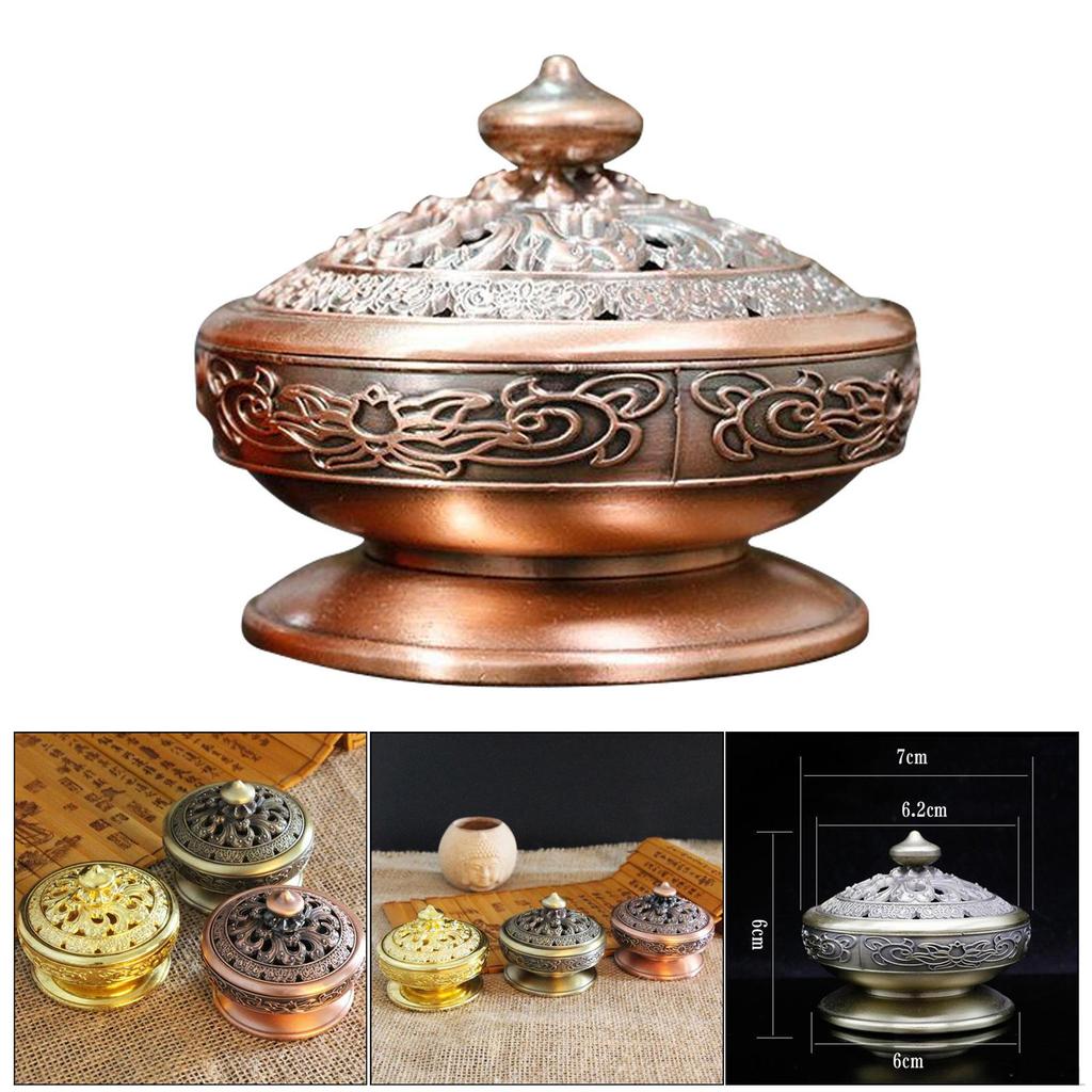 Buddhist Burner Holder Waterfall Backflow Home Meditation Room Decor Ornament