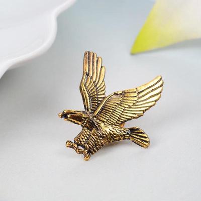 Broche Bijou Pour Hommes T-shirt Col de Costume Veste Manteau Badge Tendance Homme Épinglette Aigle Volant Accessoires Uniques