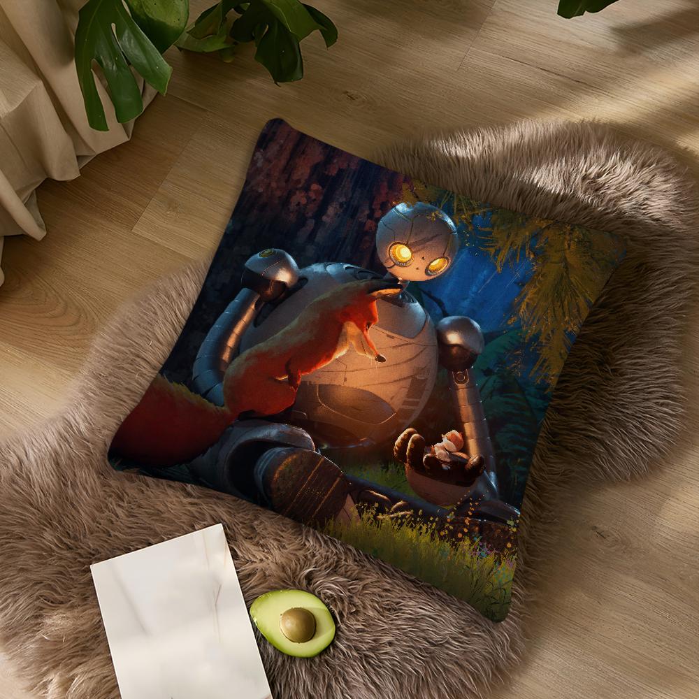 Film The W-Wild R-Robot Cute cushion For Bedroom Car Coffee Shop Room Soft and Living Room Sofa Decorative Pillow Cover Case