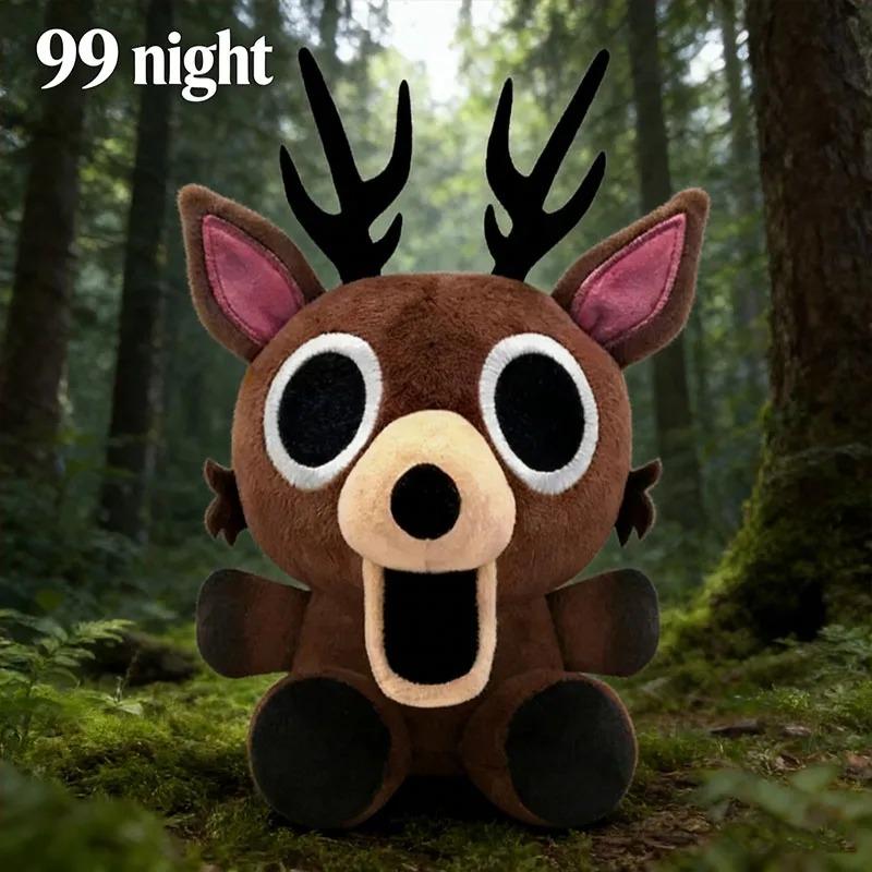 Newbaby 99 Nights In The Forest Plush Cub Deer Plush Funny Game Chrismas Gift Anime Peripheral Soft Doll New Cute Deer Doll