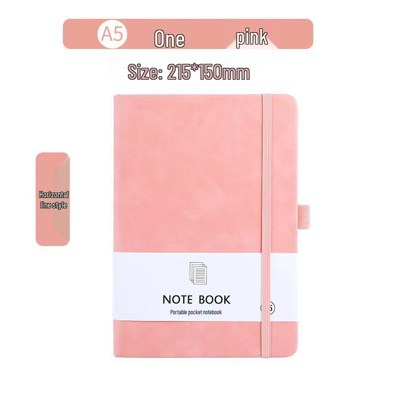 A7 Softcover gebundenes minimalistisches Notizbuch mit Logoaufdruck