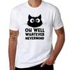 Oh Well Whatever Nevermind TShirt Summer Tops Korean Fashion Tshirts for Men