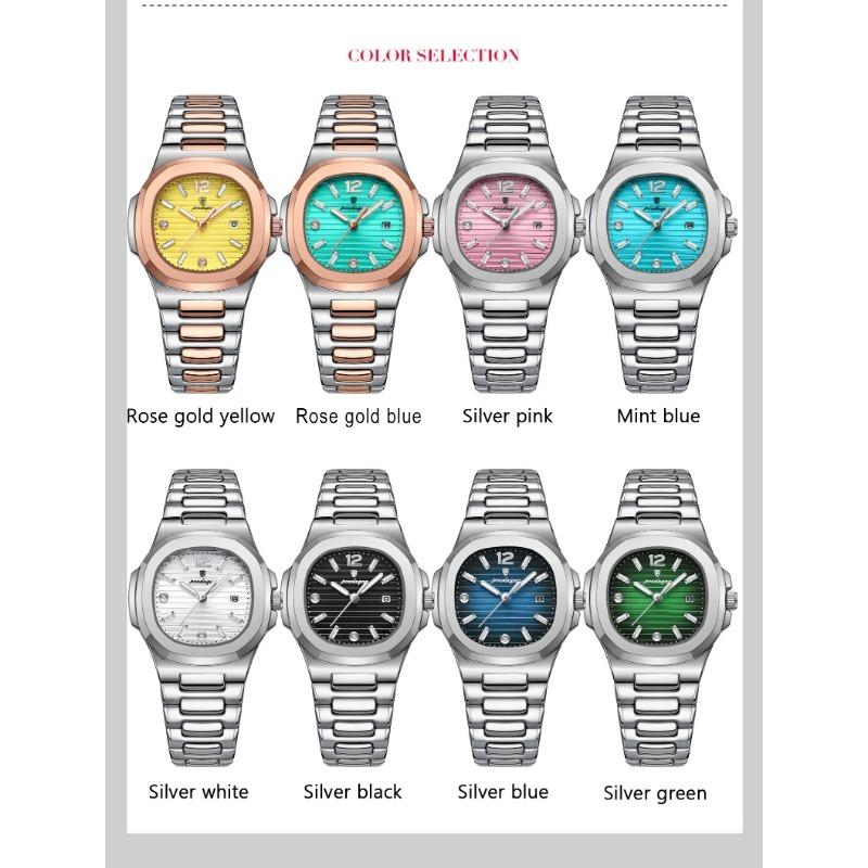 POEDAGAR Luxury Woman Watch Sports Quartz Ladies Watch for Women Waterproof Luminous Date Female Clock Dress Watches+box