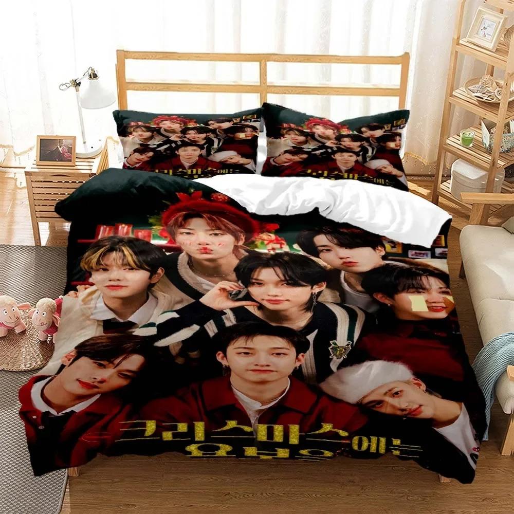 Streunende Kinder Fashion Men'S Group 3D Printed Bedding Queen Bedding Set Soft And Comfortable Customized King Size Bedding Set