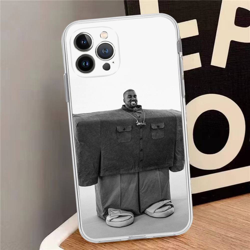 

Funny Rapper K-Kanyes West Ye Phone Case For iPhone 17 16 15 Plus X 14 11 12 13 Mini Pro Max Mobile Case iPhone 11pro max