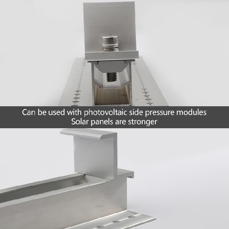 Roof Mount Solar Panel Short Rail Solar Panel Mounting Bracket Easy to Install