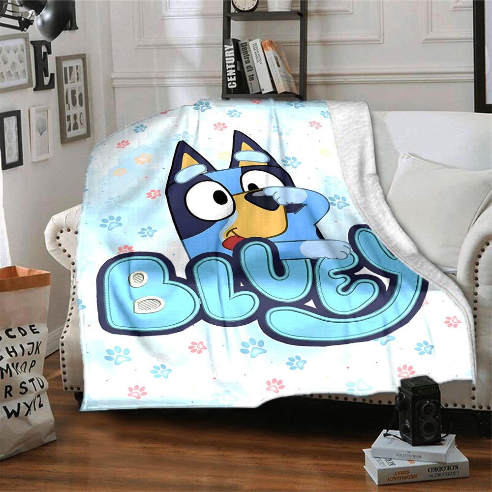 1 Stück B-Blucy Decke, Geschenk, für Männer und Frauen, Weiche Decke, Gut für Schlafsofa Couch Reisen, Leichte Flanelldecke