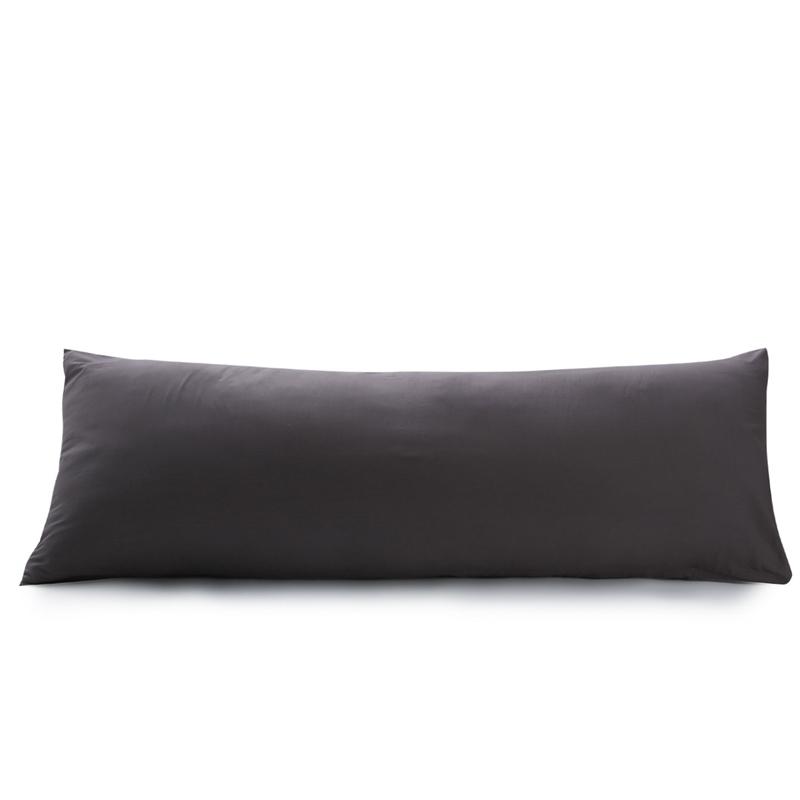 51*137cm Long Body Pillowcase Ultra Soft Cotton Pillow Case Solid Color Long Lovers Wedding Pillowcases Decorative Throw Pillow
