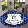 Everton F.C Round Area Rug,Carpet Rug for Living Room Bedroom Sofa Playroom Decor,Non-slip Floor Mat