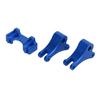 Braço Oscilante Dianteiro de Carro RC Liga de Alumínio Peças de Acessório RC para Traxxas E Revo VXL Azul