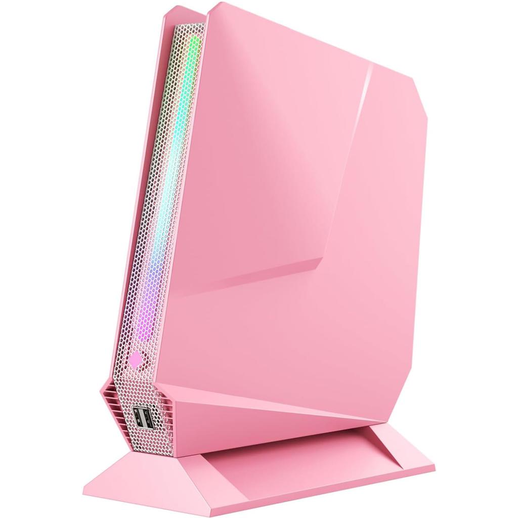 TOPGRO Mini PC, Core i7-8850H, 8GB DDR4, 256GB PCIe 3.0 SSD, Windows 11 Pro, 4K@60Hz, WiFi 5, 1.0Gbps LAN, 2x USB 2.0, 4x USB 3.0, 2x HDMI, Compact PC