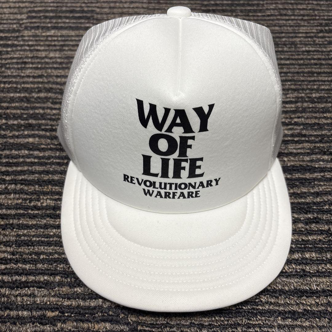 

[USED] MESH CAP “WAY OF LIFE” WHITE