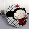 Pucca, Grid Automatic Opening and Closing, 8 Rib Structure Portable Umbrella, Suitable for Men and Women In All Seasons  Perfect Gift for Ho