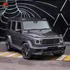 Carbon Fiber B-Style Front Wing Tail Spoiler with Lights for Mercedes-Benz G-Class W463/W464