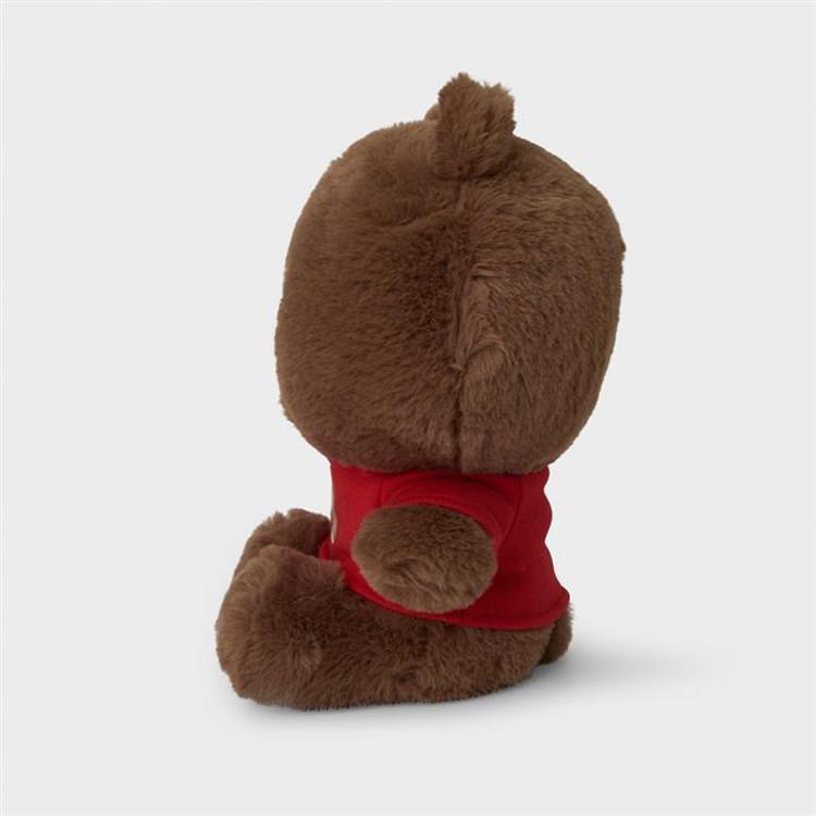 LINE FRIENDS Brown Basic Edition Medium Sitting Doll