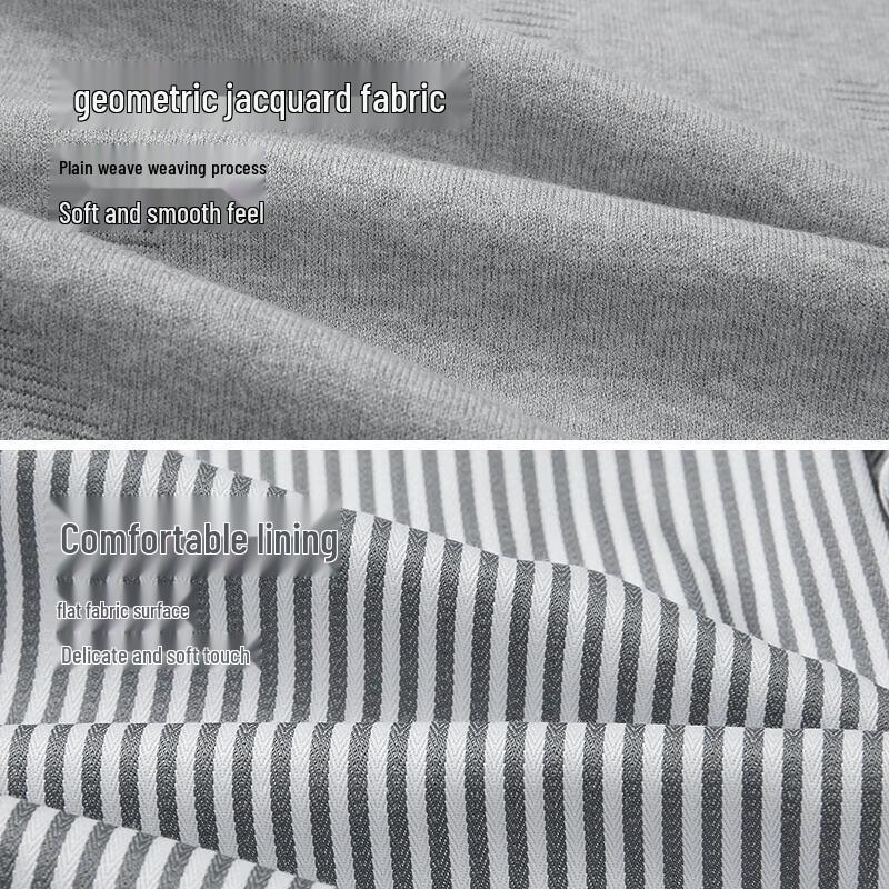 HLA Men's Double-Layer V-Neck Faux Two-Piece Pullover Sweater