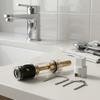 1225 Single Handle Shower Cartridge Replacement for Bathroom Kitchen Faucet High Pressure Temperature Stable Design