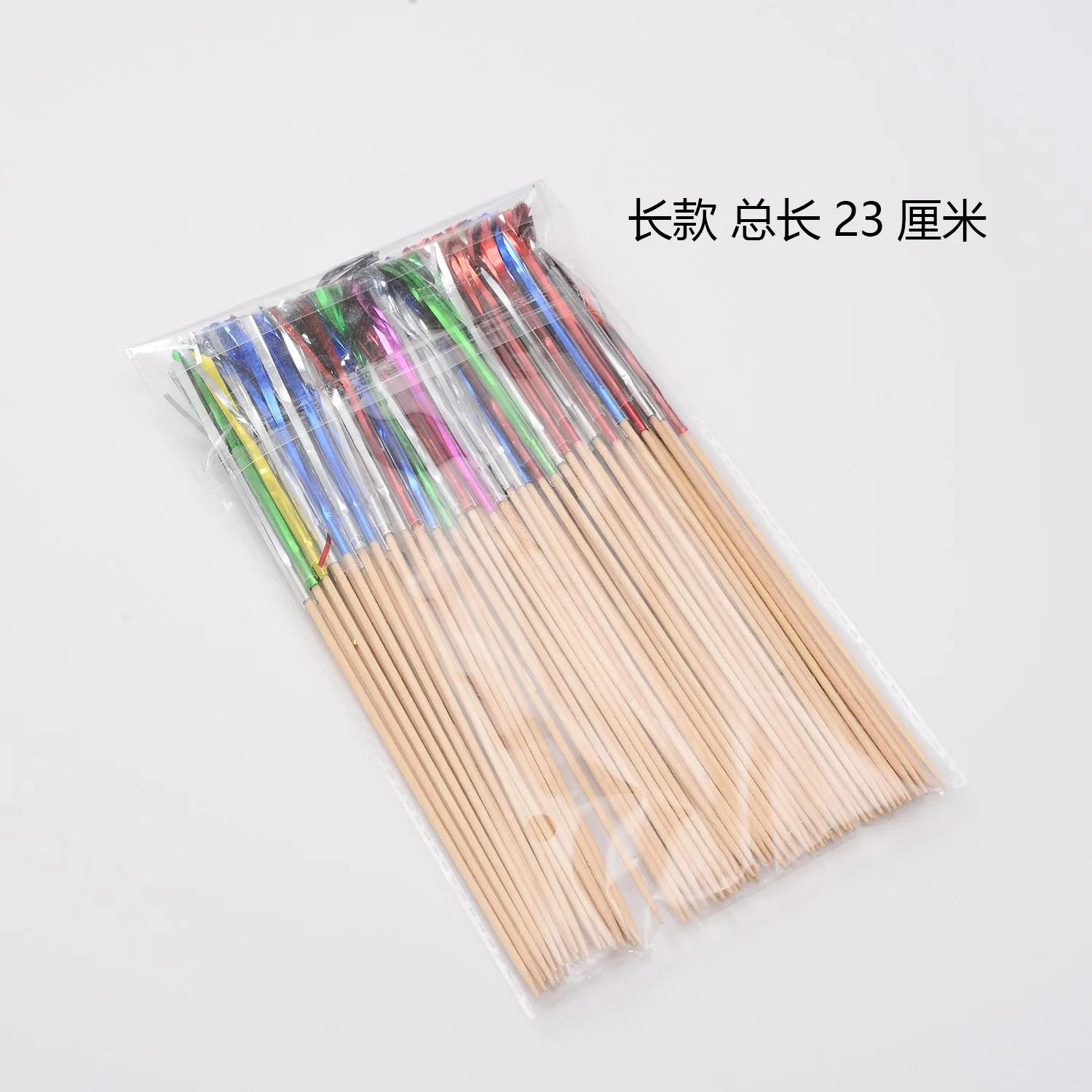 

40 шт. одноразовые фирменные деревянные вилки для десерта с радужным фейерверком для свадьбы, дня рождения, коктейля, напитка, украшения