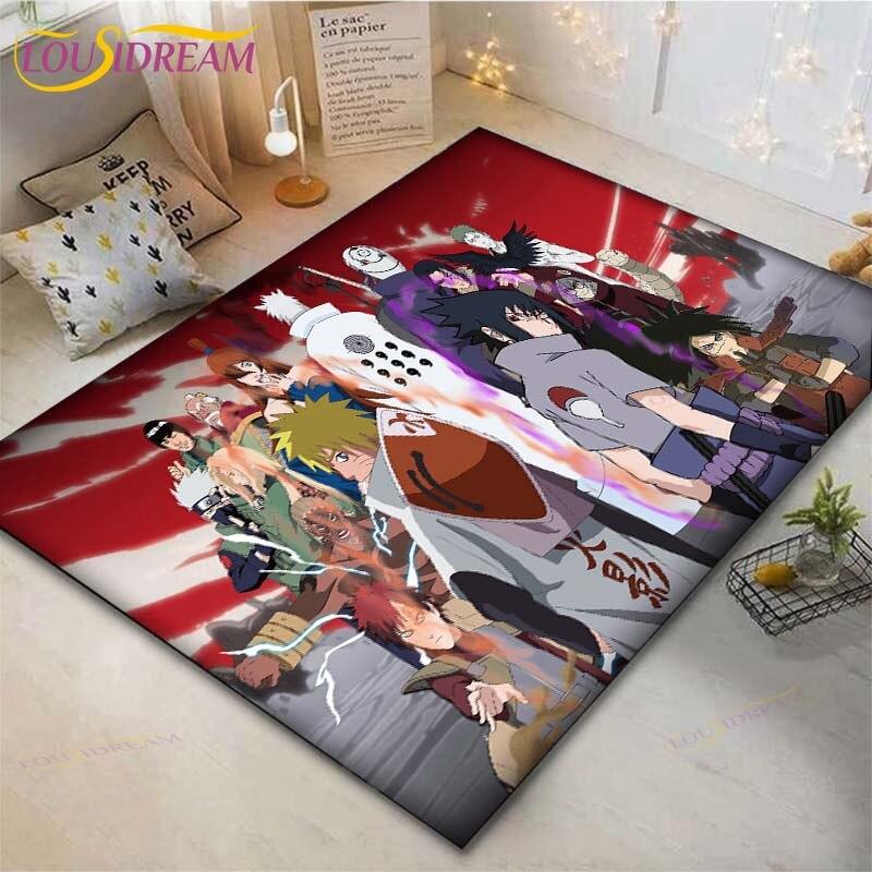 Anime Naruto Carpet Kids Carpets Living Room Tea Table Mats Bedroom Rug Washable Floor Mats Area Mat Horror Rug