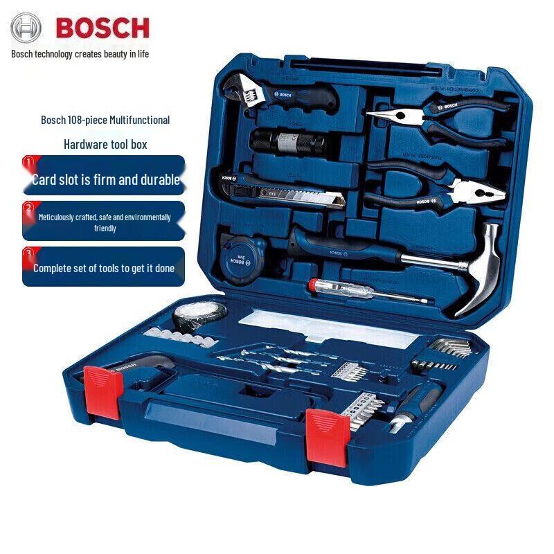 

Bosch 108-Piece Home Multi-Function Tool Set CN plug (adapter included)