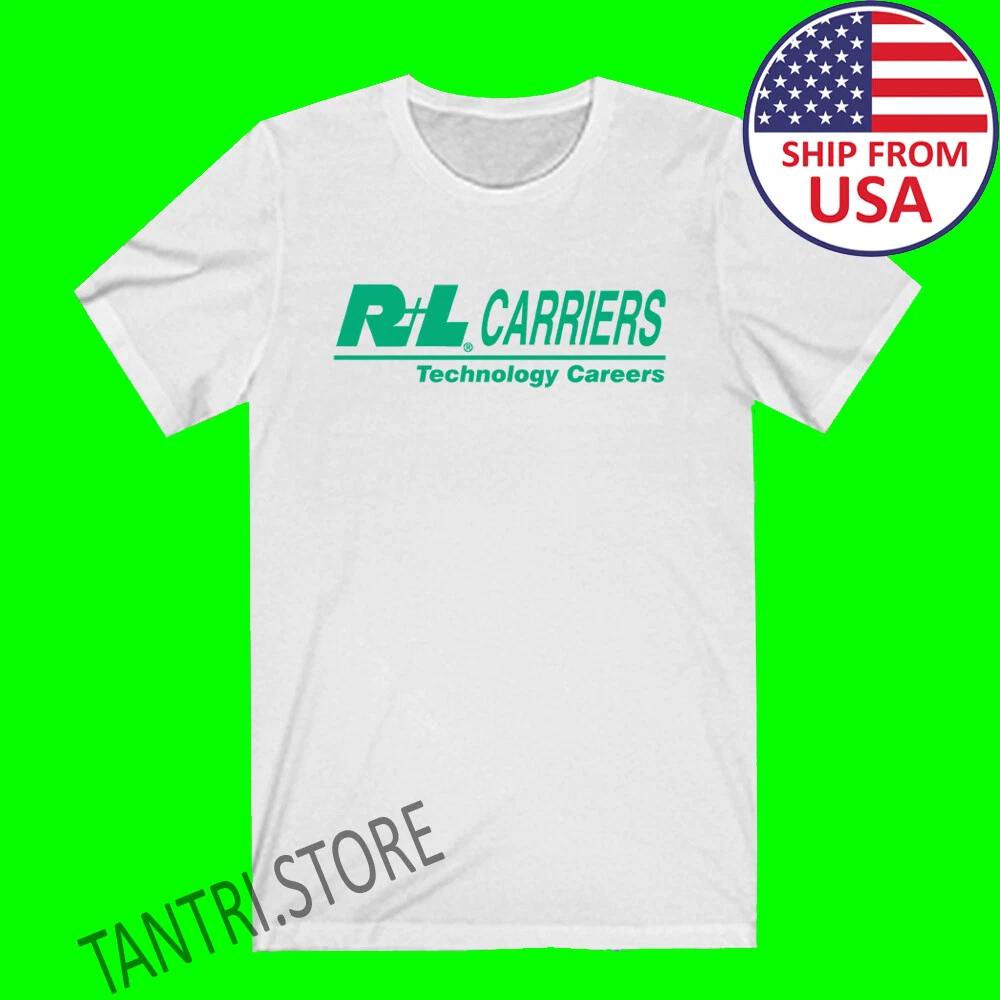 R+L Carriers Company Men s White Size S to 3XL S