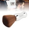 Neck Duster Brush Nylon Bristles Ergonomic Handle Comfortable Grip Hair Cutting Duster Brush for Bar