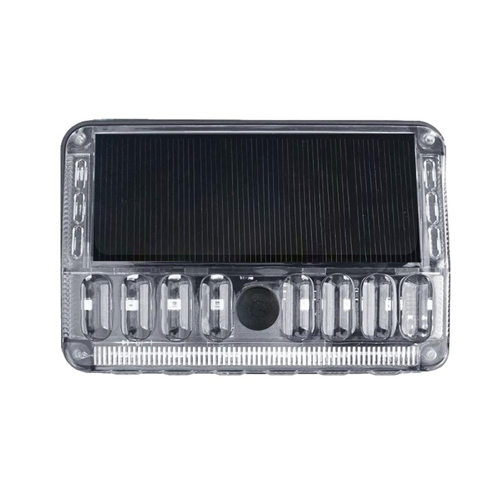 

Сигнальные огни светодиодные предупреждающие мини-сигналы для предотвращения столкновений сзади, светодиодные фонари на солнечной батарее, противоугонные фонари для автомобилей