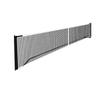 22 FT No Frame Set Outdoor Sports Training Supplies Foldable Portable Pickleball Net Pickleball Net